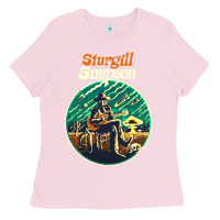 Bubblegum Pink sturgill simpson retro Ladies Tee - SnappyArt