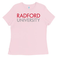 Bubblegum Pink The radford university Ladies Tee - SnappyArt