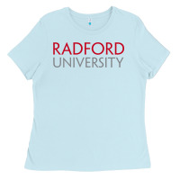 Baby Blue The radford university Ladies Tee - SnappyArt