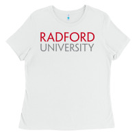 White The radford university Ladies Tee - SnappyArt