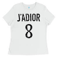 White j adior Ladies Tee - SnappyArt