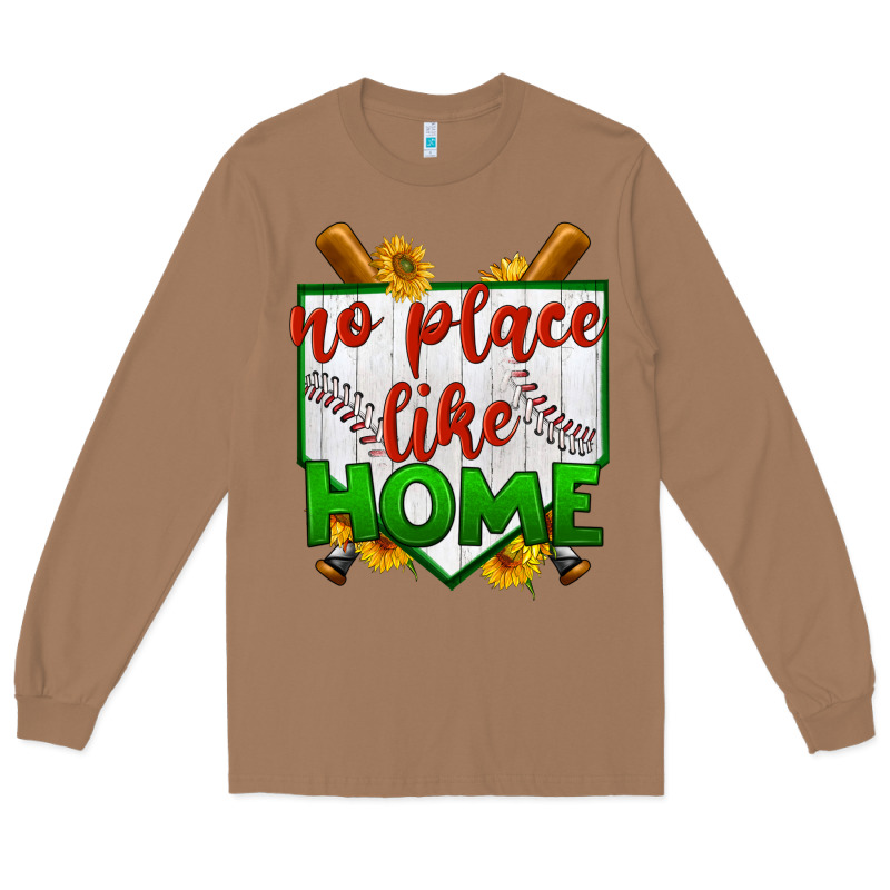 No Place Like Home Baseball Long Sleeve Tee by BundleAndBundleShop | Teevron