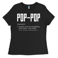 Pop Pop Gifts Grandpa Fathers Day Pop-pop Ladies Tee | Teevron
