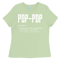 Matcha Pop Pop Gifts Grandpa Fathers Day Pop-Pop Ladies Tee - SnappyArt