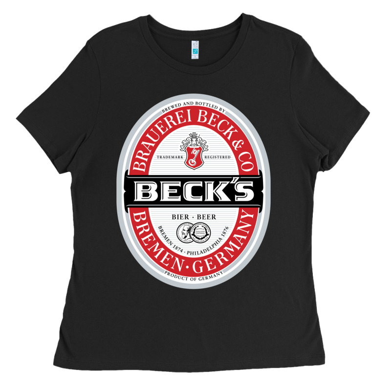 Beck’s-dark Ladies Tee by SnappyArt | Teevron