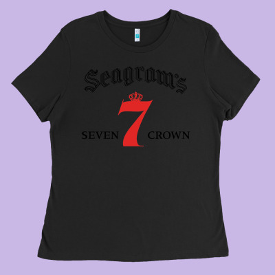 Seagrams 7 Bk 1.png Ladies Tee Designed By Snappyart