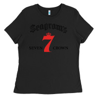 Black Seagrams 7 Bk 1.png Ladies Tee - SnappyArt