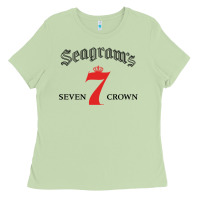 Matcha Seagrams 7 Bk 1.png Ladies Tee - SnappyArt