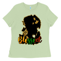 Matcha Blessed black history Ladies Tee - HowdyJamesFarm