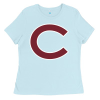 Baby Blue colgate vintage Ladies Tee - SnappyArt