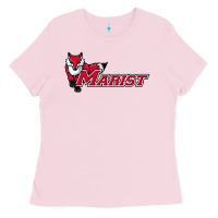 Bubblegum Pink cool,marist,red,foxes Ladies Tee - SnappyArt