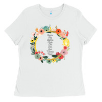 White Keeper of the Lost Cities Characters Flowers Ladies Tee - SnappyArt