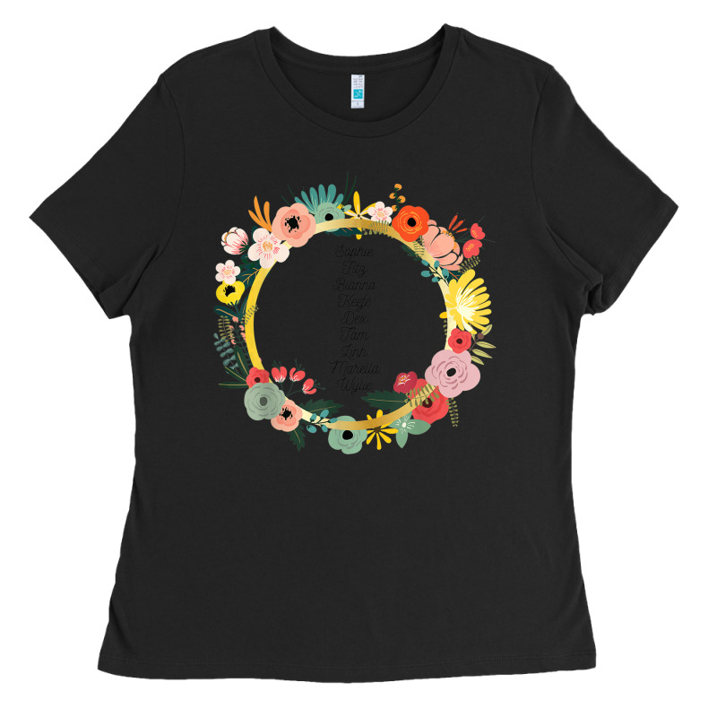 Keeper Of The Lost Cities Characters Flowers Ladies Tee by SnappyArt | Teevron