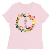 Bubblegum Pink Keeper of the Lost Cities Characters Flowers Ladies Tee - SnappyArt
