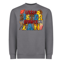 Storm little sister biggest fan softball Heavyweight Sweatshirt - AdoDesignShop
