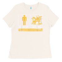Bone mens my dad is a drummer your dad not drum player father's day t shirt Ladies Tee - SnappyArt