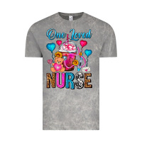 Cloud Rock One Loved Nurse Valentines Day Frappe Coffee Vintage Tee - FaDigitalArtStudio