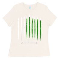 Bone pakistan air force shirt   pakistani flag men women kids t shirt Ladies Tee - SnappyArt