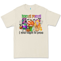 Hocus Pocus I Need Coffee To Focus Premium Tee | Teevron