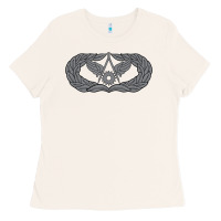 Bone Air Force Civil Engineer Badge Ladies Tee - SnappyArt