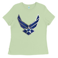 Matcha US Air Force USAF Ladies Tee - SnappyArt
