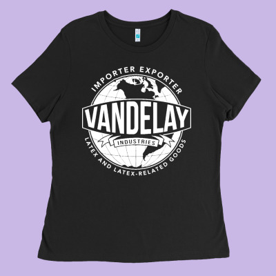 Vandelay Industries Ladies Tee Designed By Snappyart