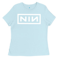 Baby Blue nine inch Ladies Tee - SnappyArt