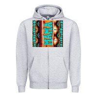 Heather Grey aztec leopard glitter Zipper Hoodie - AdoDesignShop