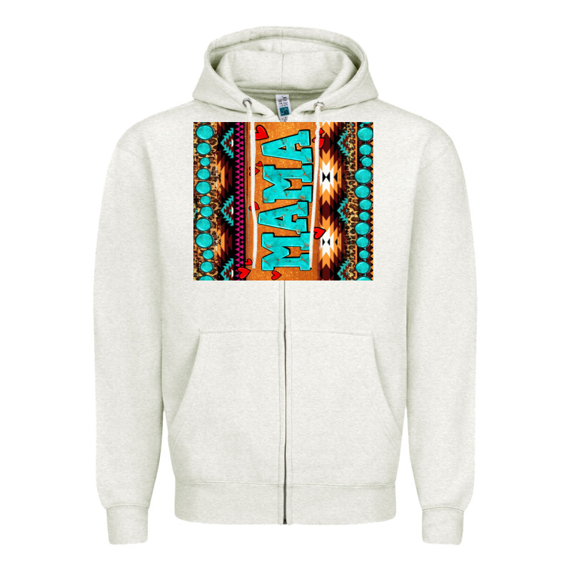Aztec Leopard Glitter Zipper Hoodie by AdoDesignShop | Teevron