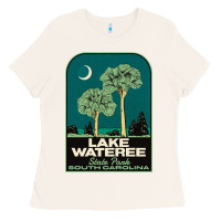 Trending Lake Wateree State Park Sc Vintage Travel Ladies Tee | Teevron