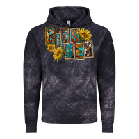 Cloud Black Western Blessed Vintage Hoodie - FaDigitalArtStudio