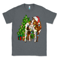 Charcoal Heather american paint horse christmas tree Classic Tee - CowGirlArtShop