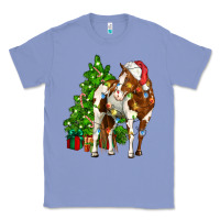 Colony Blue american paint horse christmas tree Classic Tee - CowGirlArtShop