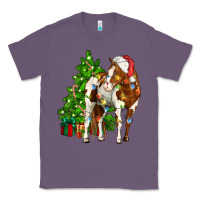 Lavender american paint horse christmas tree Classic Tee - CowGirlArtShop