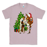 Lilac american paint horse christmas tree Classic Tee - CowGirlArtShop