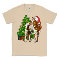 Mushroom american paint horse christmas tree Classic Tee - CowGirlArtShop