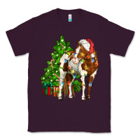Plum american paint horse christmas tree Classic Tee - CowGirlArtShop