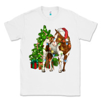 White american paint horse christmas tree Classic Tee - CowGirlArtShop