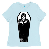 Baby Blue the crimson ghost Ladies Tee - SnappyArt