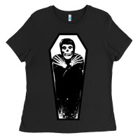 Black the crimson ghost Ladies Tee - SnappyArt