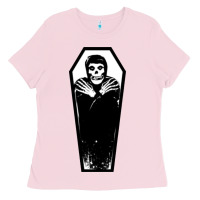 Bubblegum Pink the crimson ghost Ladies Tee - SnappyArt