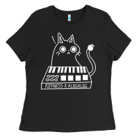 The Kiffness X Alugalug White Cat Classic Ladies Tee | Teevron