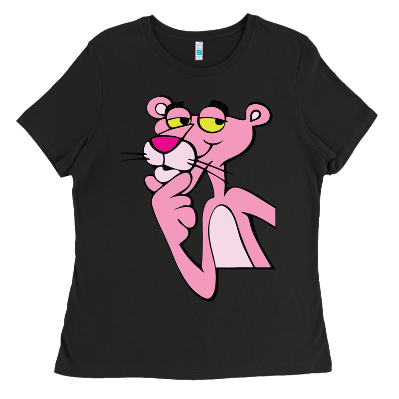 Pink Panther Ladies Tee by SnappyArt | Teevron