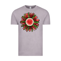 Vintage Zinc Watermelon Sunflower Vintage Tee - Jasminsmagicworld