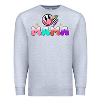 Heather Grey mama Premium Sweatshirt - JahusDesignShop