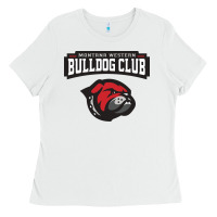 White U of Montana Western (UMW) Ladies Tee - FloraArt