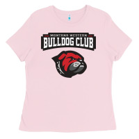 Bubblegum Pink U of Montana Western (UMW) Ladies Tee - FloraArt