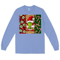 Colony Blue green christmas gnome Long Sleeve Tee - FaDigitalArtStudio
