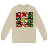 Mushroom green christmas gnome Long Sleeve Tee - FaDigitalArtStudio