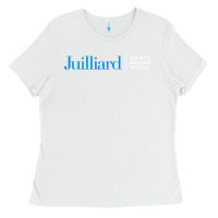 White juilliard school dance drama music Ladies Tee - FloraArt